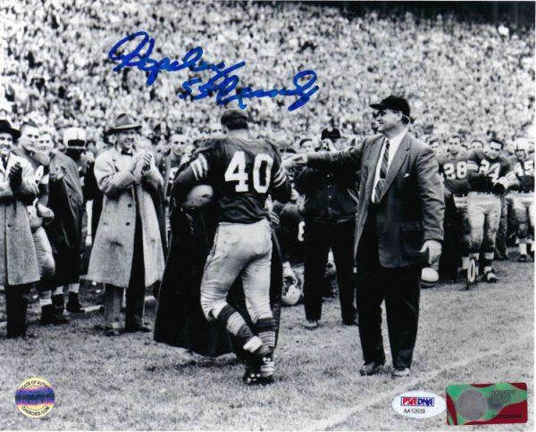 Hopalong Cassady Ohio State Buckeyes 8-21 8x10 Autographed Signed Photo - PSA Authentic 