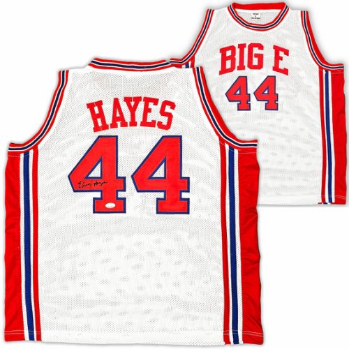 Houston Rockets Elvin Hayes Autographed Signed White Jersey JSA 