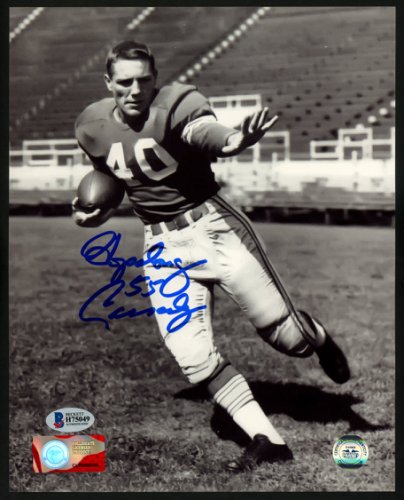 Howard "Hopalong" Cassady Autographed Signed 8X10 Photo Detroit Lions Beckett Beckett 