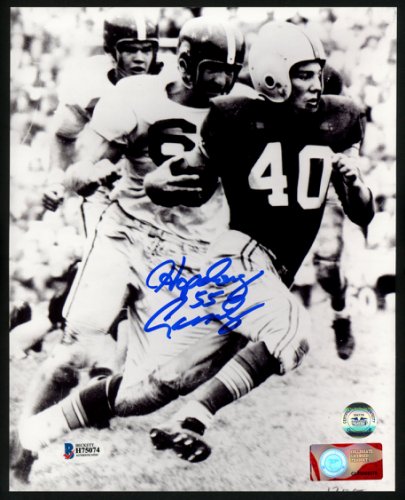 Howard "Hopalong" Cassady Autographed Signed 8X10 Photo Detroit Lions Beckett Beckett 