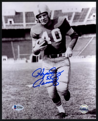 Howard "Hopalong" Cassady Autographed Signed 8X10 Photo Detroit Lions Beckett Beckett 