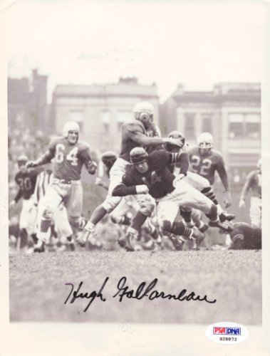 Hugh Gallarneau Autographed Signed 6X8 Wire Photo Chicago Bears PSA/DNA 