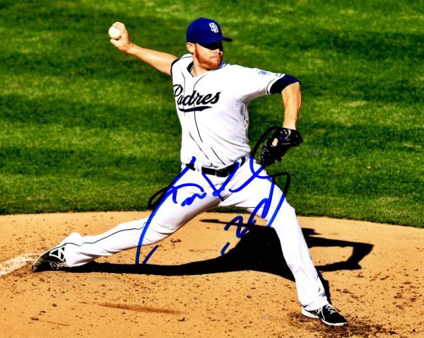 Ian Kennedy Autographed Signed 8X10 San Diego Padres Photo - Autographs