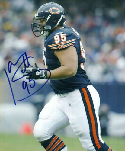 Ian Scott Autographed Signed 8X10 Photo - Chicago Bears - Autographs 