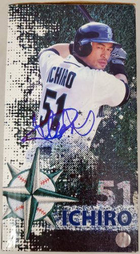 Ichiro Suzuki Autographed Signed 2011 Hit Counter Bobblehead Box Seattle Mariners Is Holo #193662 