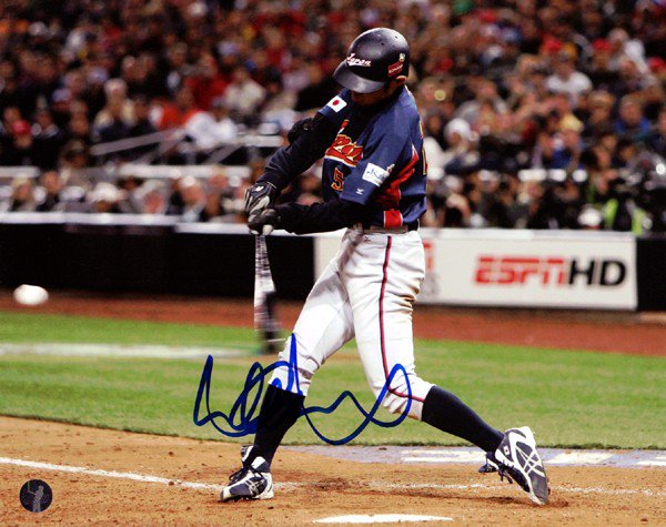Ichiro Suzuki Autographed Signed 8X10 Photo Wbc Japan Is Holo #76016 