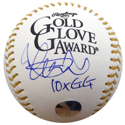 Ichiro Suzuki Autographed Signed Official Gold Glove Baseball Seattle Mariners "10X Gg" Is Holo #135091 