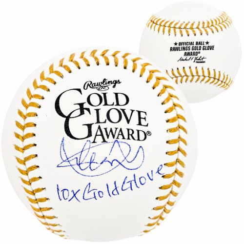 Ichiro Suzuki Autographed Signed Official Gold Glove Baseball Seattle Mariners "10X Gold Glove" Is Holo #212158 