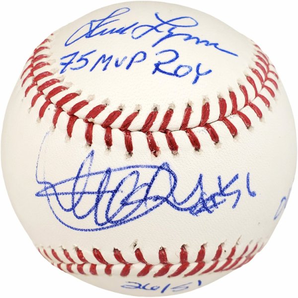 Ichiro Suzuki & Fred Lynn Autographed Signed Official MLB Baseball Baseball #/51 Is Holo & PSA/DNA 