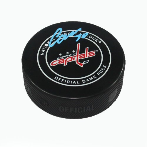 Ilya Samsonov Autographed Signed Washington Capitals Official Game Puck