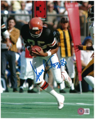 Isaac Curtis Cincinnati Bengals 8x10 8-2 Autographed Signed Photo - Beckett Authentic 
