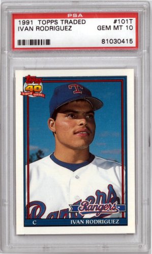 1990 STAR #20 IVAN RODRIGEZ PSA GEM 10 その他