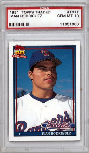 最高品質の Ivan Rodriguez Autographed Memorabilia | Signed Photo Donruss