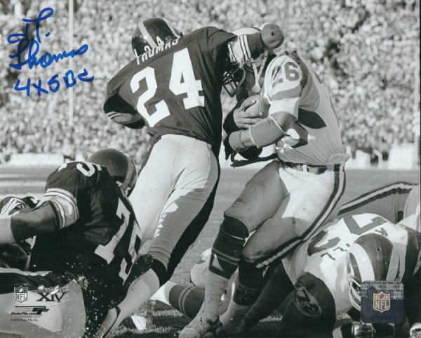 J.T. Thomas Autographed Signed J.T. Thomas 8X10 Pittsburgh Steelers Photo - Autographs 