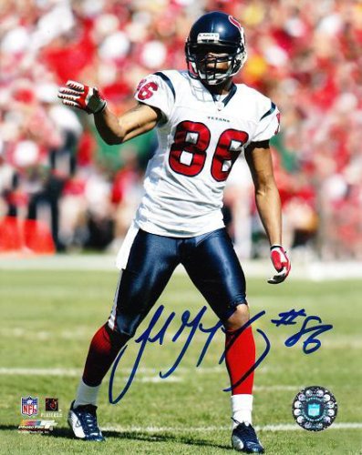 Jabar Gaffney Autographed Signed Photo Houston Texans - Autographs