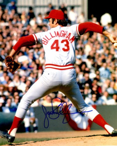 Jack Billingham Autographed Signed 8X10 Cincinnati Reds Photo - Autographs