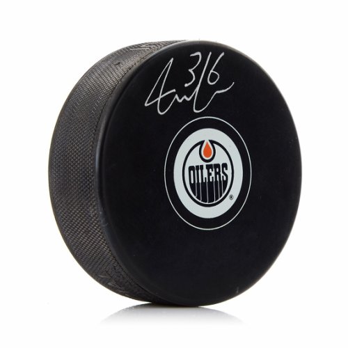 Jack Campbell Autographed Signed Edmonton Oilers Hockey Puck