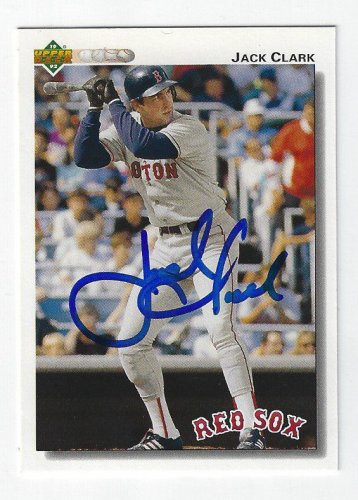 Jack Clark Autographed Signed 1992 UDA Card - Autographs