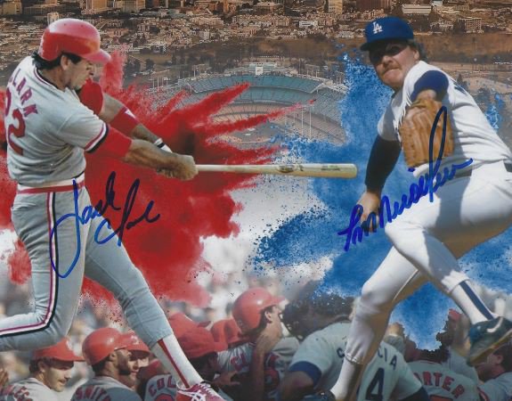 Jack Clark Autographed Signed 8X10 St. Louis Cardinals Photo - Autographs