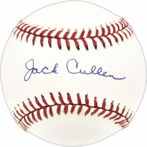Jack Cullen Autographed Official Al Baseball New York Yankees Beckett Beckett