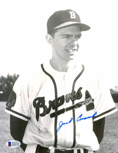 Jack Cusick Autographed Signed 8X10 Photo Boston Braves Beckett Beckett 