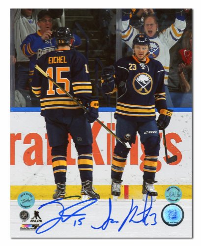 Jack Eichel USA Hockey Autographed 2015 World Championship 8x10 Photo  *Buffalo Sabres* - NHL Auctions