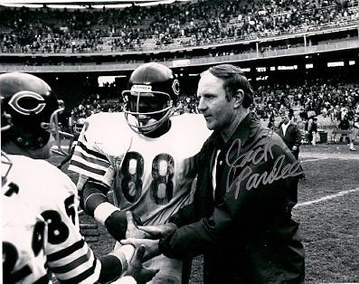 Jack Pardee Autographed Signed 8X10 Photo - Chicago Bears - Autographs 