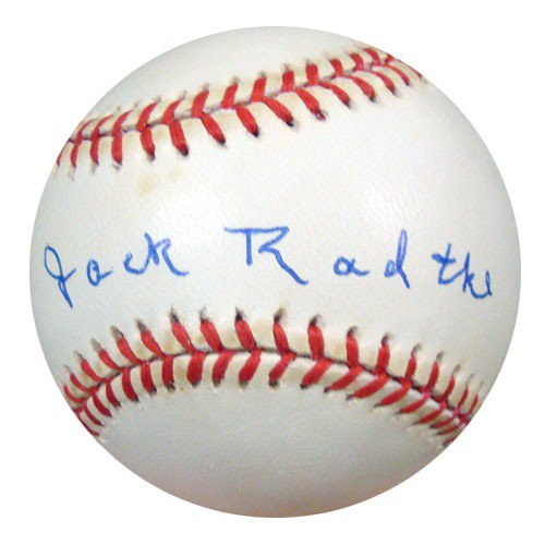 Jack Radtke Autographed Signed Official Nl Baseball Brooklyn Dodgers PSA/DNA 