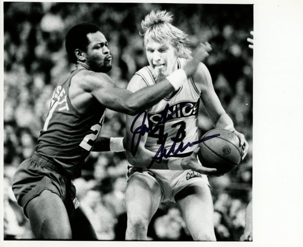 Jack Sikma Autographed Signed 8X10 Photo Seattle Supersonics Mcs Holo #70206 