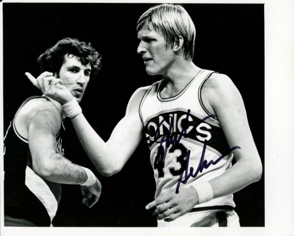 Jack Sikma Autographed Signed 8X10 Photo Seattle Supersonics Mcs Holo #70227 