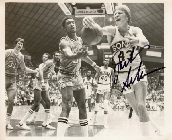 Jack Sikma Autographed Signed 8X10 Photo Seattle Supersonics Mcs Holo #70228 