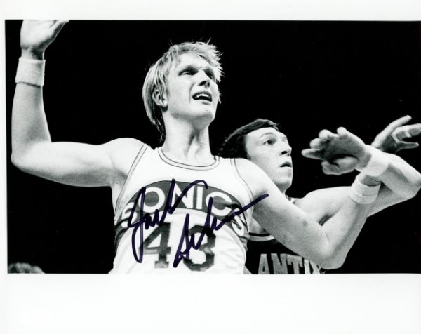 Jack Sikma Autographed Signed 8X10 Photo Seattle Supersonics Mcs Holo #70230 