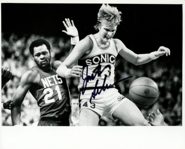 Jack Sikma Autographed Signed 8X10 Photo Seattle Supersonics Mcs Holo #70231 