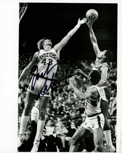 Jack Sikma Autographed Signed 8X10 Photo Seattle Supersonics Mcs Holo #70276 