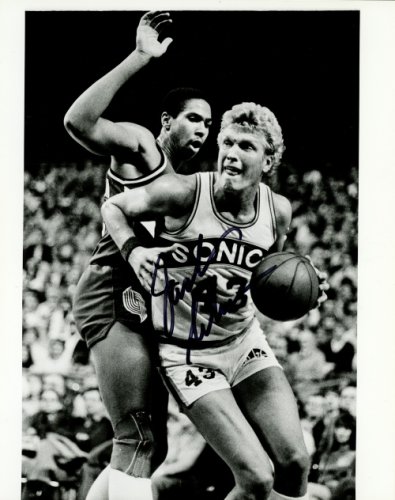 Jack Sikma Autographed Signed 8X10 Photo Seattle Supersonics Mcs Holo #70293 