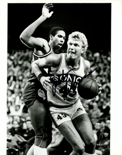 Jack Sikma Autographed Signed 8X10 Photo Seattle Supersonics Mcs Holo #70297 