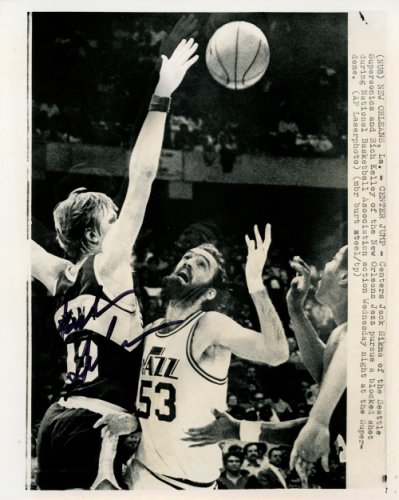 Jack Sikma Autographed Signed 8X10 Wire Photo Seattle Supersonics Mcs Holo #70241 