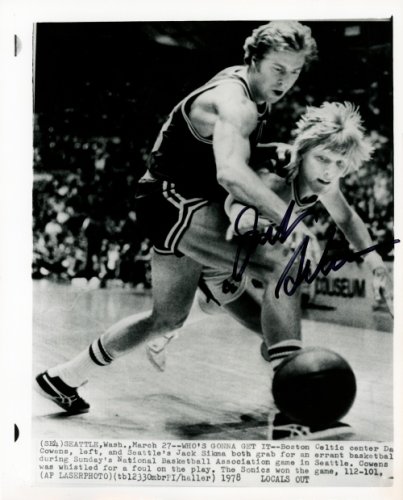 Jack Sikma Autographed Signed 8X10 Wire Photo Seattle Supersonics Mcs Holo #70270 
