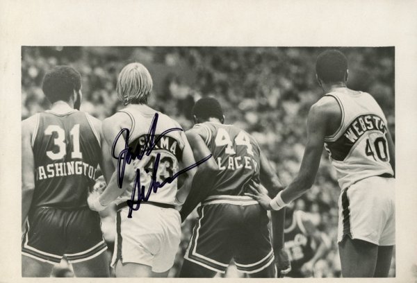Jack Sikma Autographed Signed 8X11.5 Photo Seattle Supersonics Mcs Holo #70215 