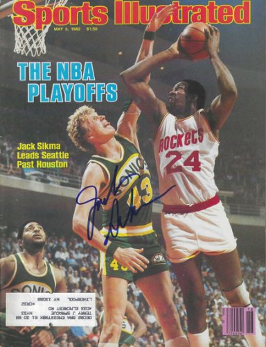 Jack Sikma Autographed Signed Seattle Super Sonics Sports Illustrated Magazine - Autographs 