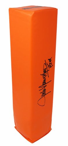 Jack Youngblood Signed Orange Endzone Pylon w/HOF'01
