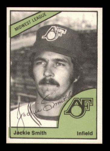Jackie Smith Autographed 1978 Tcma Rookie Card #324 Appleton Foxes #231803