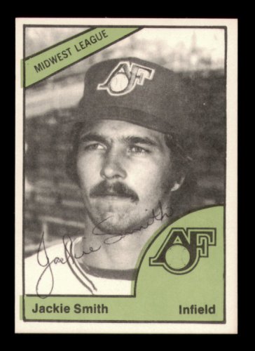 Jackie Smith Autographed 1978 Tcma Rookie Card #324 Appleton Foxes #231804