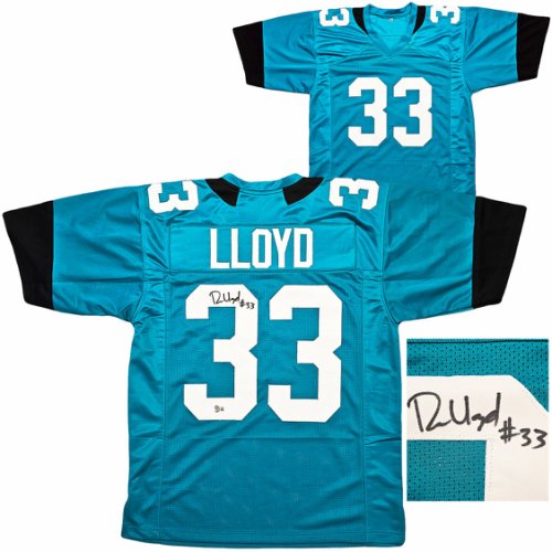Jacksonville Jaguars Devin Lloyd Autographed Teal Jersey Beckett Beckett Witness #215006