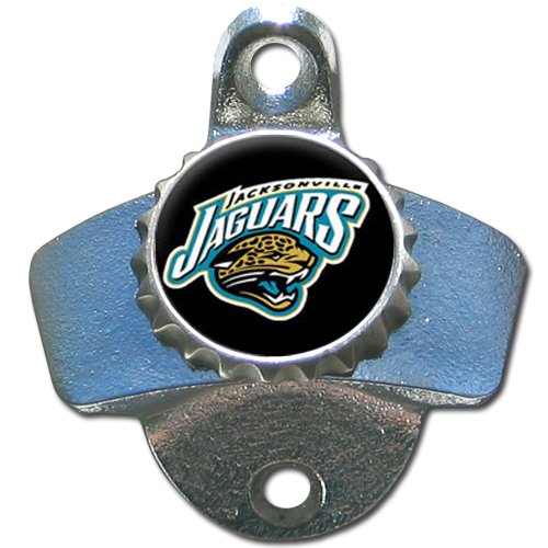 Jacksonville Jaguars Wall Mounted Bottle Opener 