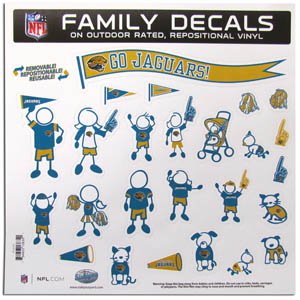 Jacksonville Jaguars Window Decal s