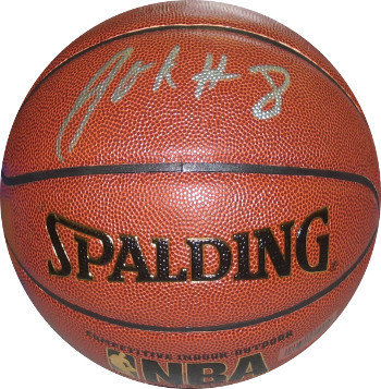 Jahlil Okafor Autographed Signed Indoor/Outdoor NBA Spalding Basketball #8 (Philadelphia 76ers) 