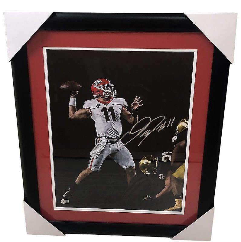 Jake Fromm Autographed Signed Georgia Bulldogs Framed Spotlight