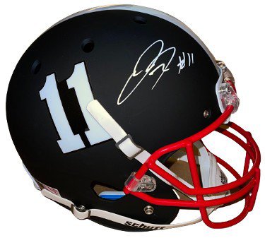 Jake Fromm Autographed Signed Georgia Bulldogs Schutt Black Matte Custom #11 FS Rep Helmet - Beckett/BAS 