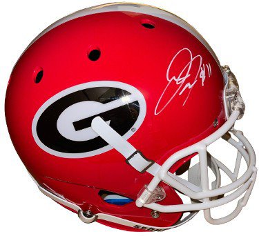 Jake Fromm Autographed Signed Georgia Bulldogs Schutt FS Rep Helmet #11- Beckett/BAS 